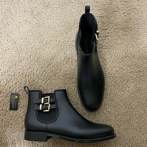 Henry Ferrera Marsala Black booties